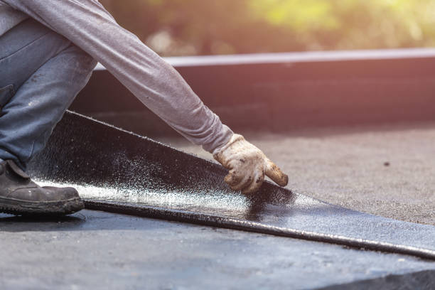 Professional Exterior Waterproofing technician working in Harrisburg, PA